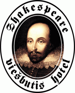 Shakespeare-logo spalvotas